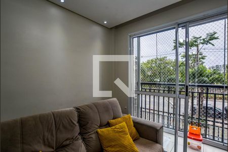 Sala de apartamento à venda com 2 quartos, 52m² em Vila Metalúrgica, Santo André