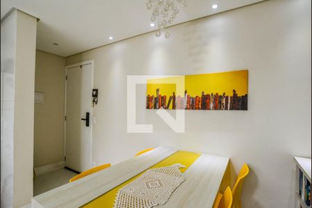 Sala de apartamento à venda com 2 quartos, 52m² em Vila Metalúrgica, Santo André