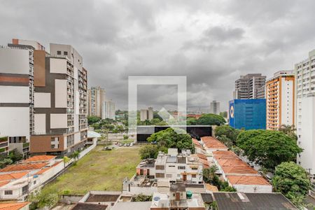 Vista de kitnet/studio para alugar com 1 quarto, 28m² em Jardim das Acacias, São Paulo