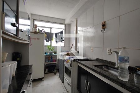 Cozinha  de apartamento à venda com 2 quartos, 45m² em Jacarepaguá, Rio de Janeiro