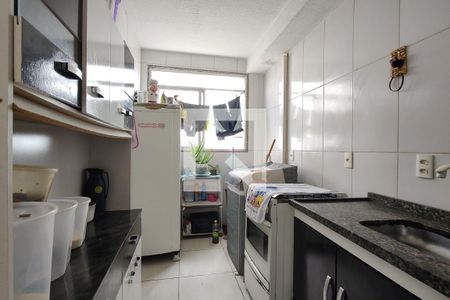 Cozinha  de apartamento à venda com 2 quartos, 45m² em Jacarepaguá, Rio de Janeiro