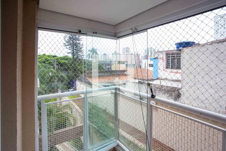 Varanda da Sala de apartamento à venda com 2 quartos, 53m² em Centro, Diadema