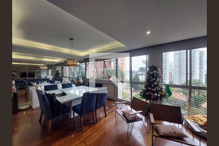 Sala de Jantar de apartamento para alugar com 3 quartos, 143m² em Jardim Itapeva, São Paulo