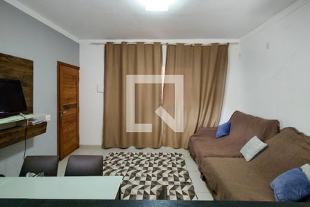 Sala de casa para alugar com 2 quartos, 100m² em Jardim Guaramar, Praia Grande