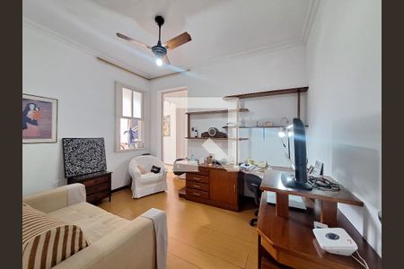 Sala de estar de apartamento à venda com 2 quartos, 96m² em Flamengo, Rio de Janeiro