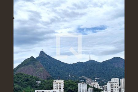 Vista da sala de apartamento à venda com 2 quartos, 96m² em Flamengo, Rio de Janeiro