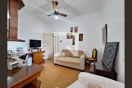 Sala de estar de apartamento à venda com 2 quartos, 96m² em Flamengo, Rio de Janeiro