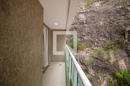 Varanda da Sala de apartamento para alugar com 2 quartos, 78m² em Botafogo, Rio de Janeiro