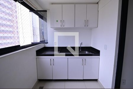 Varanda da Sala de apartamento para alugar com 3 quartos, 123m² em Setor Bueno, Goiânia