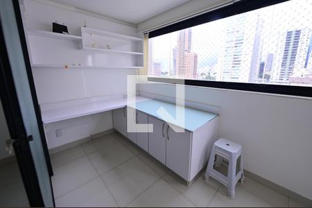 Varanda da Sala de apartamento para alugar com 3 quartos, 123m² em Setor Bueno, Goiânia