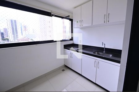 Varanda da Sala de apartamento para alugar com 3 quartos, 123m² em Setor Bueno, Goiânia