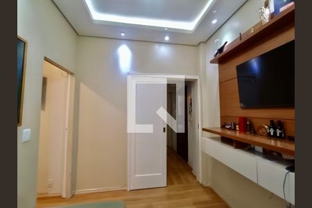 Sala de casa de condomínio à venda com 2 quartos, 41m² em Copacabana, Rio de Janeiro