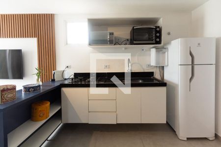 Sala/Cozinha de apartamento para alugar com 1 quarto, 68m² em Vila Nova Conceição, São Paulo