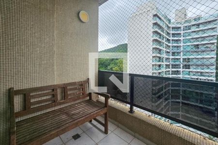 Varanda de apartamento para alugar com 2 quartos, 120m² em Centro, Guarujá