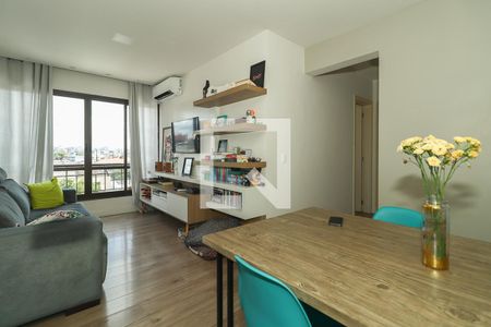 Sala de apartamento à venda com 2 quartos, 69m² em São Geraldo, Porto Alegre