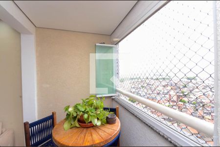 Varanda da Sala de apartamento à venda com 3 quartos, 60m² em Jardim Imperador, Guarulhos