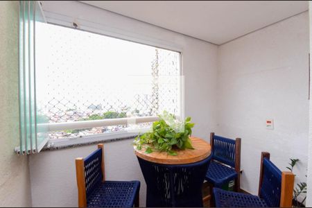 Varanda da Sala de apartamento à venda com 3 quartos, 60m² em Jardim Imperador, Guarulhos