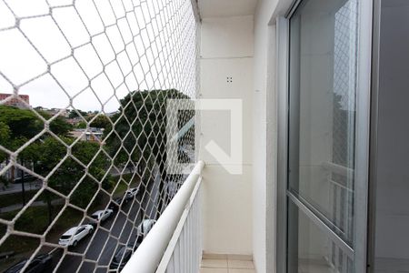 Varanda da Sala de apartamento para alugar com 2 quartos, 60m² em Vila Guilhermina, São Paulo