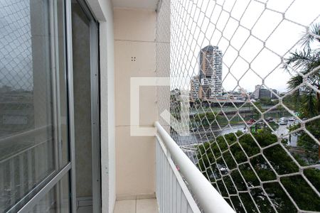 Varanda da Sala de apartamento para alugar com 2 quartos, 60m² em Vila Guilhermina, São Paulo