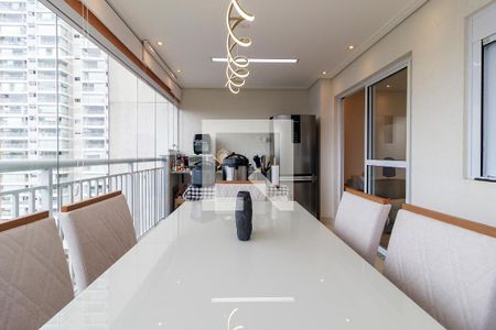 Varanda - Sala de Jantar de apartamento à venda com 2 quartos, 53m² em Santo Amaro, São Paulo