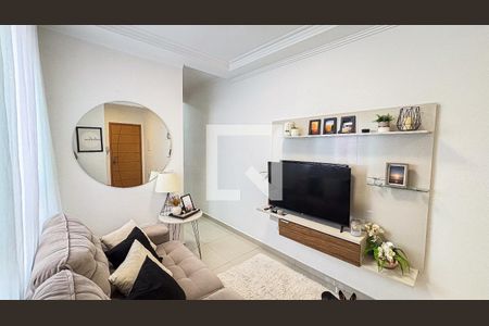 Sala - Sala de Jantar de apartamento à venda com 2 quartos, 55m² em Vila Santo Alberto, Santo André