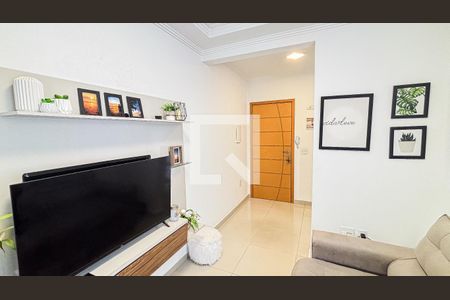 Sala - Sala de Jantar de apartamento à venda com 2 quartos, 55m² em Vila Santo Alberto, Santo André