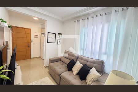 Sala - Sala de Jantar de apartamento à venda com 2 quartos, 55m² em Vila Santo Alberto, Santo André