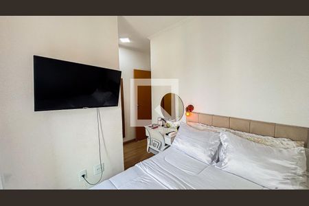 Suíte de apartamento à venda com 2 quartos, 55m² em Vila Santo Alberto, Santo André