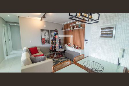 Sala de apartamento à venda com 3 quartos, 77m² em Centro, Osasco