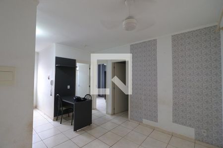 Sala de apartamento para alugar com 2 quartos, 48m² em Quintino Facci Ii, Ribeirão Preto