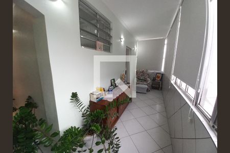 Varanda da Sala de apartamento para alugar com 4 quartos, 123m² em Boa Vista, São Vicente