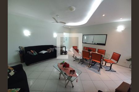 Sala de apartamento para alugar com 4 quartos, 123m² em Boa Vista, São Vicente