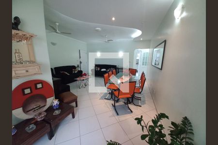 Sala de apartamento para alugar com 4 quartos, 123m² em Boa Vista, São Vicente