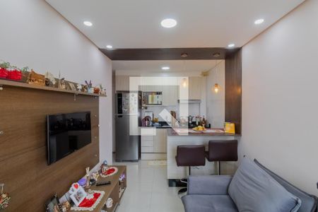 Sala e Cozinha  de apartamento à venda com 2 quartos, 40m² em Vila Ré, São Paulo