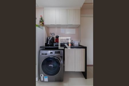 Sala e Cozinha  de apartamento à venda com 2 quartos, 40m² em Vila Ré, São Paulo