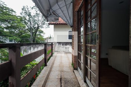 Varanda da Sala de casa à venda com 5 quartos, 397m² em Jardim Morumbi, São Paulo