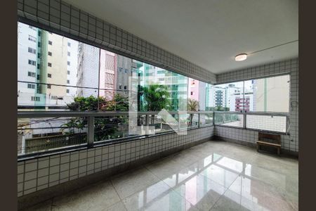 Varanda da Sala de apartamento à venda com 4 quartos, 223m² em União, Belo Horizonte