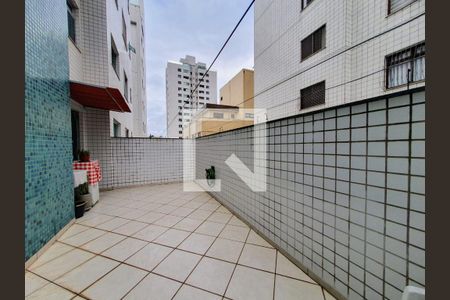 Varanda da Sala de apartamento à venda com 4 quartos, 223m² em União, Belo Horizonte