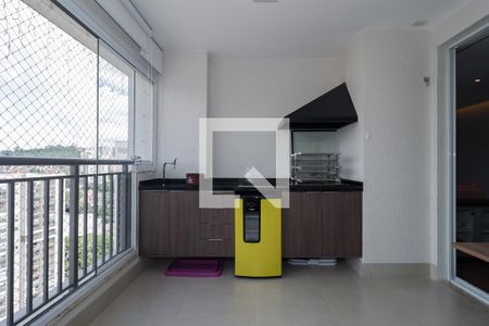 Varanda da Sala de apartamento para alugar com 2 quartos, 84m² em Vila Andrade, São Paulo