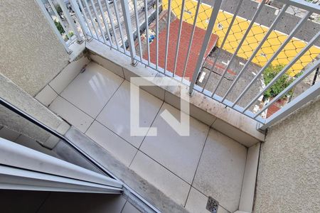 Varanda da Sala de apartamento à venda com 3 quartos, 60m² em Del Castilho, Rio de Janeiro