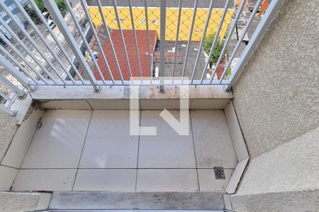 Varanda da Sala de apartamento à venda com 3 quartos, 60m² em Del Castilho, Rio de Janeiro