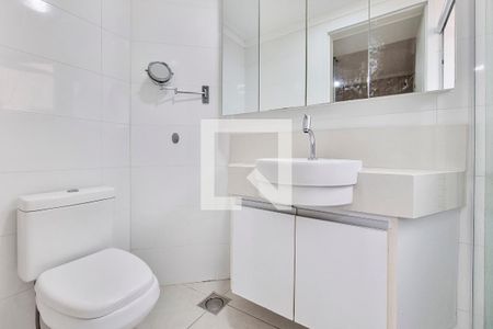 Banheiro da Suíte de apartamento para alugar com 3 quartos, 91m² em Parque Residencial Aquarius, São José dos Campos