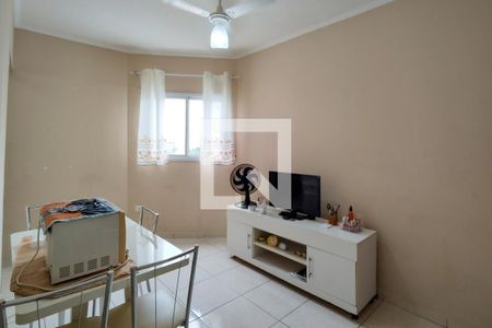 Sala de apartamento para alugar com 1 quarto, 38m² em Nova Mirim, Praia Grande