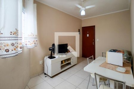 Sala de apartamento para alugar com 1 quarto, 38m² em Nova Mirim, Praia Grande