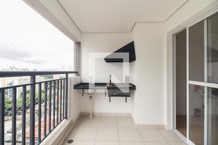 Varanda Gourmet  de apartamento para alugar com 2 quartos, 70m² em Tatuapé, São Paulo