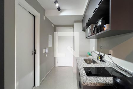 Cozinha de kitnet/studio para alugar com 1 quarto, 27m² em Ipiranga, São Paulo