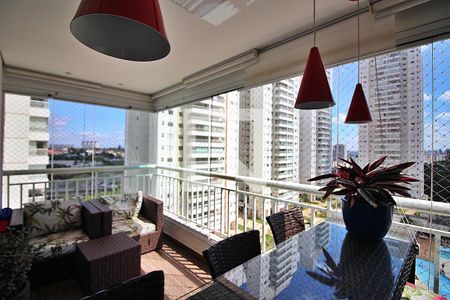 Sacada de apartamento à venda com 3 quartos, 107m² em Vila Lusitania, São Bernardo do Campo