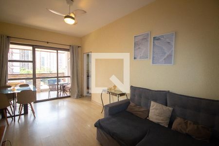 Sala de apartamento para alugar com 1 quarto, 56m² em Barra da Tijuca, Rio de Janeiro