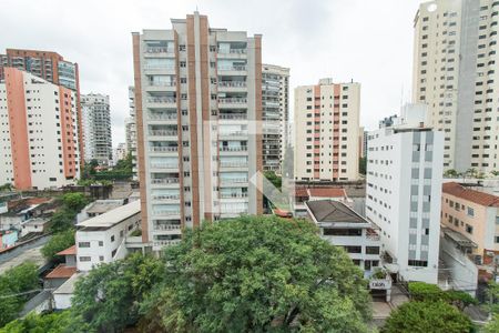 Vista da varanda de kitnet/studio para alugar com 1 quarto, 45m² em Vila Mariana, São Paulo