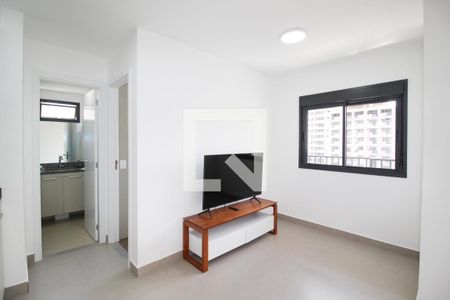 Sala de apartamento para alugar com 1 quarto, 39m² em Moema, São Paulo